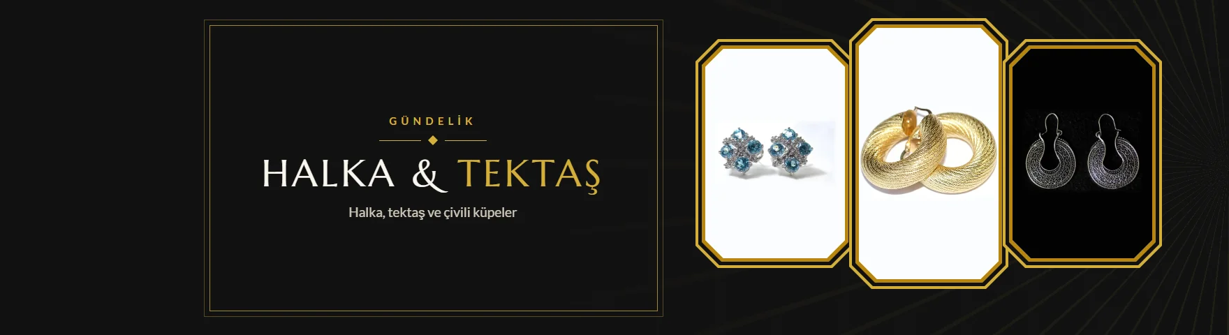 Halka & Tektaş Küpe