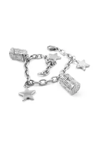 Çelik Yıldız Charm Bileklik